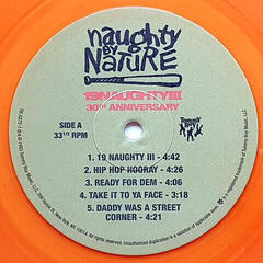 Грамофонна плоча Naughty by Nature - 19 Naughty III (30th Anniversary Edition) (Orange Translucent Coloured) (2 LP) - 3