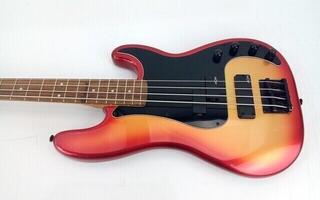 E-Bass Fender Squier Contemporary Active Precision Bass LRL PH Sunset Metallic E-Bass (Neuwertig) - 2