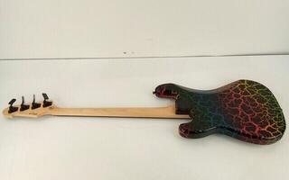 4-string Bassguitar ESP LTD Surveyor '87 Rainbow Crackle 4-string Bassguitar (Pre-owned) - 4