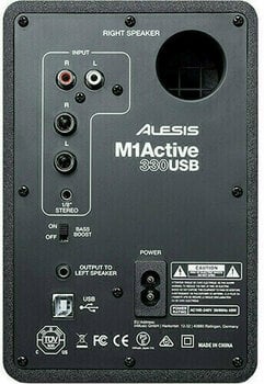 Moniteur de studio actif bidirectionnel Alesis M1 Active 330 USB - 4