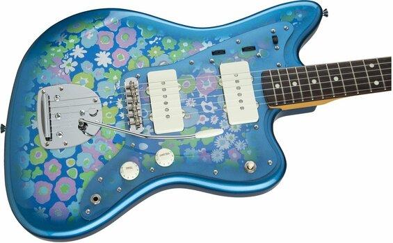 E-Gitarre Fender Traditional 60s Jazzmaster RW Blue Flower - 4