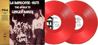 Hanglemez Fela Kuti - Live! With Ginger Baker (Limited Edition) (Red Coloured) (2 LP) - 1