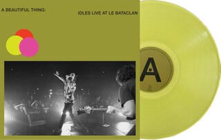 LP plošča Idles - A Beautiful Thing: Idles Live At Le Bataclan (Limited Ediiton) (Green Lime Clear Neon Coloured) (2 LP) - 1