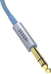 Кабел за слушалки Dekoni Audio Ensemble 6.3mm 64" Nylon Wrapped 4-pin Mini XLR Кабел за слушалки - 4