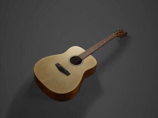 Dreadnought Guitar Yamaha F400 Natural Satin Dreadnought Guitar - 5