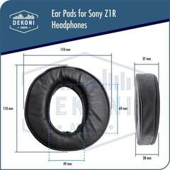 Наушниците за слушалки Dekoni Audio EPZ-Z1R-FNSK Наушниците за слушалки Black 2 бр. - 5