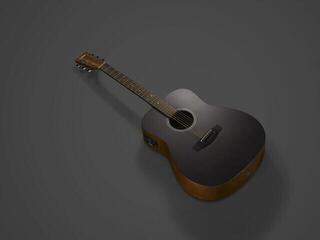 Elektro-akustična Dreadnought Yamaha FX400 Smoky Black Elektro-akustična Dreadnought - 6