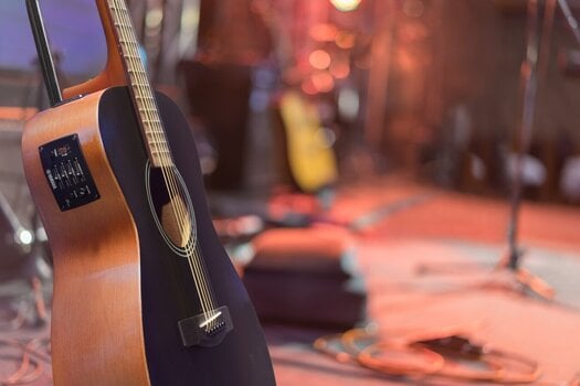 Electro-acoustic guitar Yamaha FSX400 Smoky Black Electro-acoustic guitar - 7