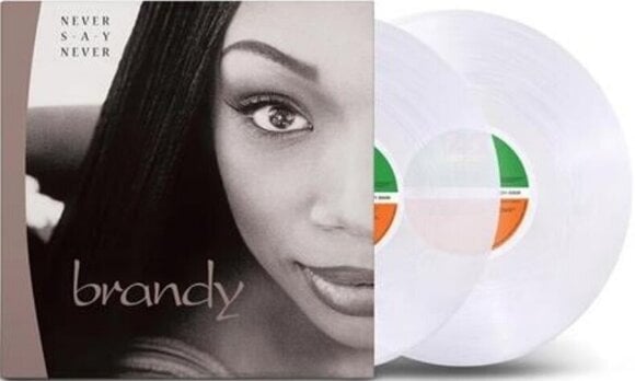 LP ploča Brandy - Never Say Never (Limited Edition) (Reissue) (Crystal Clear Coloured) (2 LP) - 2