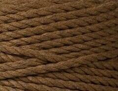 Cordon Bobbiny 3PLY Macramé Rope 5 mm 100 m Nut Brown Cordon - 1