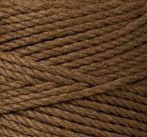 Touw Bobbiny 3PLY Macramé Rope 3 mm 100 m Nut Brown Touw - 1