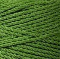 Konac Bobbiny 3PLY Macramé Rope 3 mm 100 m Moss Green Konac - 1