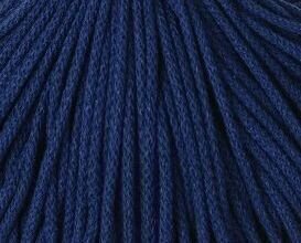 Šňůra  Bobbiny Junior Braided Cord 3 mm 100 m Ink Blue Šňůra  - 2