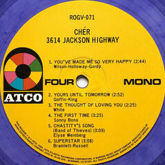 LP ploča Cher - 3614 Jackson Highway (Gatefold Sleeve) (Limited Edition) (Numbered) (Clear & Purple Mixed Coloured) (2 LP) - 7