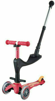 Classic Scooter Micro Mini Deluxe 3v1 Plus Ruby Red - 2