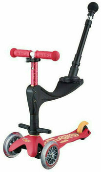 Classic Scooter Micro Mini Deluxe 3v1 Plus Ruby Red - 3