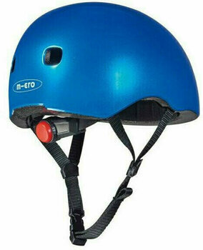 Kid Bike Helmet Micro LED Metallic Blue 48-53 Kid Bike Helmet - 4