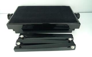 Dřevěná stolička ke klavíru Pianonova SG 801 Dřevěná stolička ke klavíru Black (Zánovní) - 1