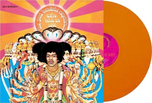 Vinyl Record The Jimi Hendrix Experience - Axis: Bold As Love (Remastered) (Reissue) (Yellow & Orange Coloured) (LP) - 2