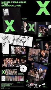 Музичний компакт-диск Monsta X - The X (Photobook) (Random) (CD) - 3