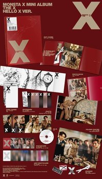 Музичний компакт-диск Monsta X - The X (Photobook) (Random) (CD) - 4