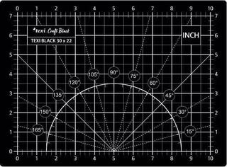 Schneidematte Texi Schneidematte 30 x22 cm Black - 1