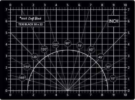 Tapis de coupe Texi Tapis de coupe 30 x22 cm Black - 2