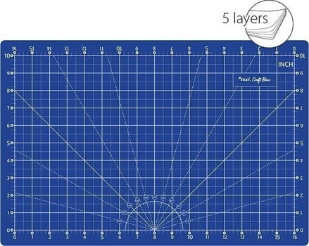Mat de tăiere Texi Mat de tăiere 45 x 30 cm Blue - 2