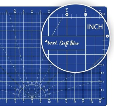 Mat de tăiere Texi Mat de tăiere 45 x 30 cm Blue - 4
