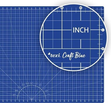 Tapis de coupe Texi Tapis de coupe 90 x 60 cm Blue - 4