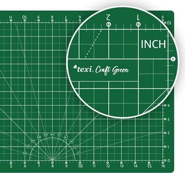 Tapis de coupe Texi Tapis de coupe 45 x 30 cm Green - 4
