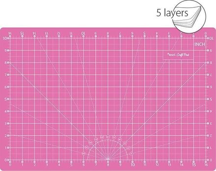Подложка за рязане Texi Подложка за рязане 45 x 30 cm Pink - 2
