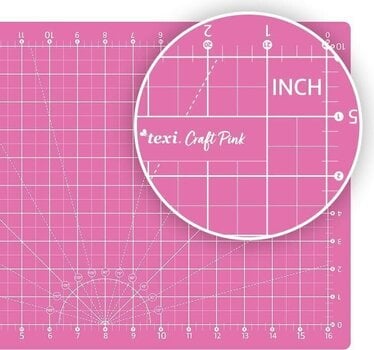 Tapis de coupe Texi Tapis de coupe 60 x 45 cm Pink - 4