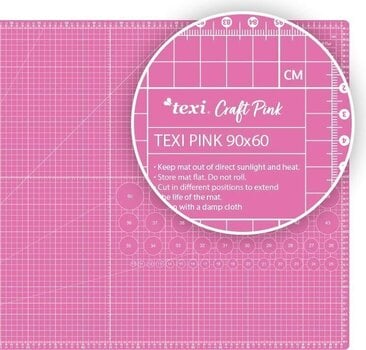 Vágószőnyeg Texi Vágószőnyeg 90 x 60 cm Pink - 3
