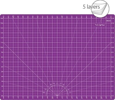 Tapis de coupe Texi Tapis de coupe 60 x 45 cm Purple - 3