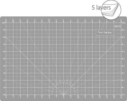 Tapis de coupe Texi Tapis de coupe 45 x 30 cm Gray - 3