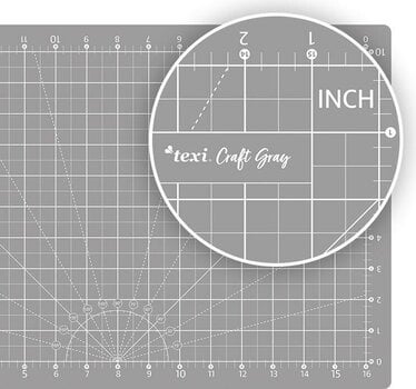 Tapis de coupe Texi Tapis de coupe 45 x 30 cm Gray - 5