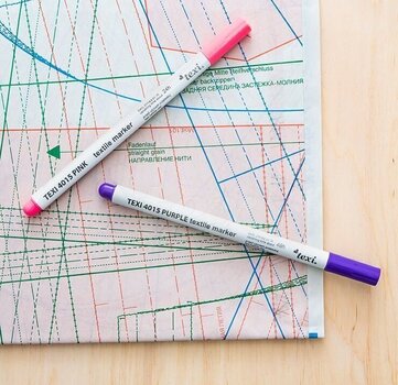Olovka za označavanje Texi 4014 Olovka za označavanje Pink & Purple - 3