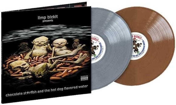 Schallplatte Limp Bizkit - Chocolate Starfish And The Hot Dog Flavored Water (Grey / Brown Coloured) (2 LP) - 2