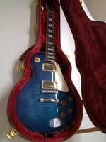 Gibson Les Paul Standard 50's Figured Top Blueberry Burst E-Gitarre