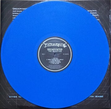 Schallplatte Decapitated - Negation (Limited Edition) (Blue Coloured) (LP) - 3
