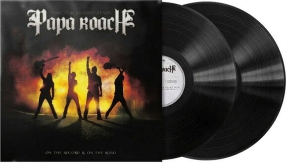 Vinyl Record Papa Roach - Time For Annihilation: On the Record & On The Road (Reissue) (2 LP) - 2
