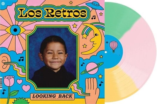 Schallplatte Los Retros - Looking Back (Pink / Green / Yellow Coloured) (LP) - 2