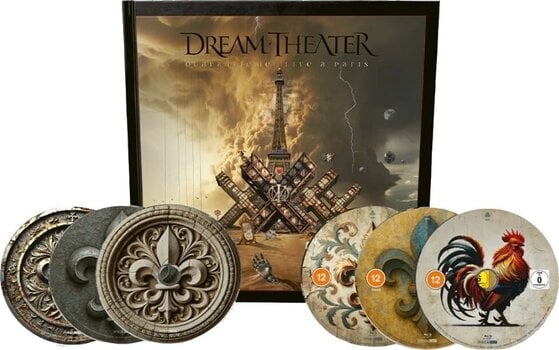 Glasbene CD Dream Theater - Quarantième: Live À Paris (Limited Edition) (Deluxe Edition) (3 CD + 3 Blu-ray) - 2