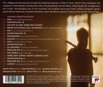 Glasbene CD Martin Fröst - B.A.C.H. (CD) - 2
