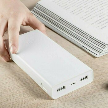 Електрическа банка Xiaomi Mi Power Bank 2C 20000 mAh White - 4