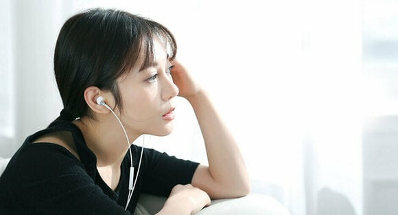 Sluchátka do uší Xiaomi Mi Dual Driver USB-C Bílá - 2