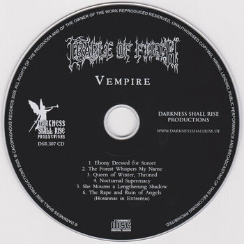 Glazbene CD Cradle Of Filth - Vempire, Or Dark Faerytales In Phallustein (Hardcover-Digibook) (CD) - 3