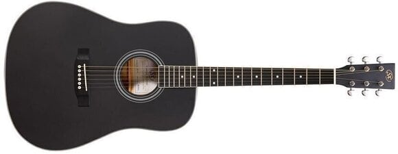 Akustická kytara SX SD104KBK Black Akustická kytara - 3