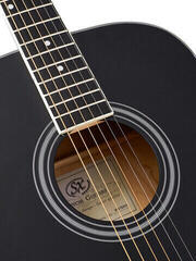 Akustická kytara SX SD104KBK Black Akustická kytara - 7